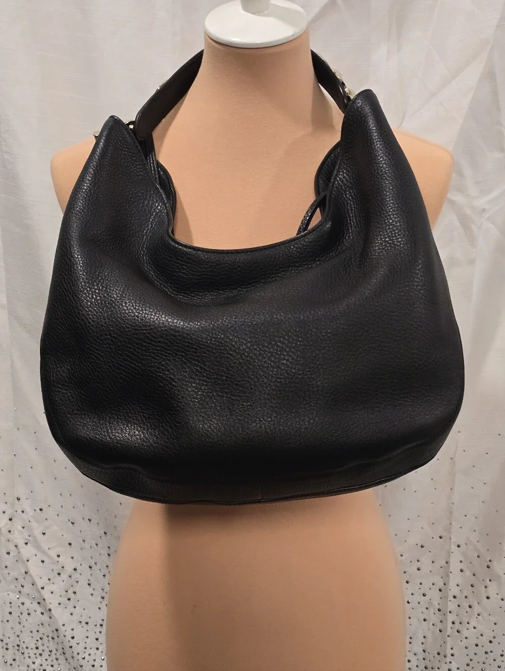 Kate Spade Black Heather Hobo Bag